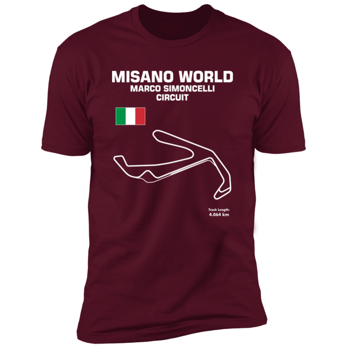 Misano World Track Outline T-shirt