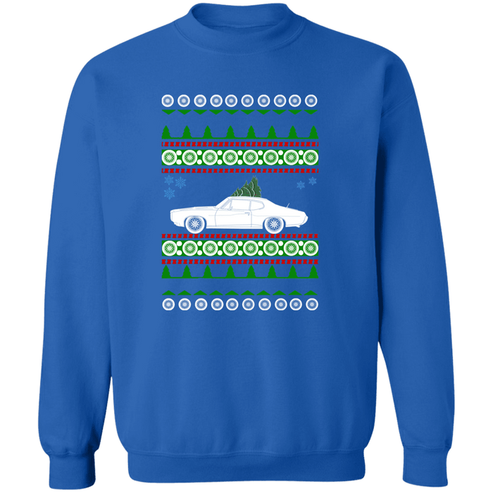 2nd gen Pontiac GTO Ugly Christmas Sweater Sweatshirt