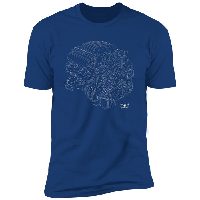 Engine Blueprint Series 6.2L Hellcat cotton t-shirt