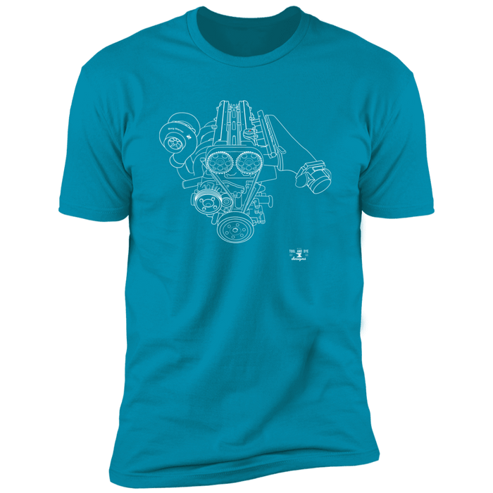 Engine Blueprint Series Toyota 2JZ t-shirt