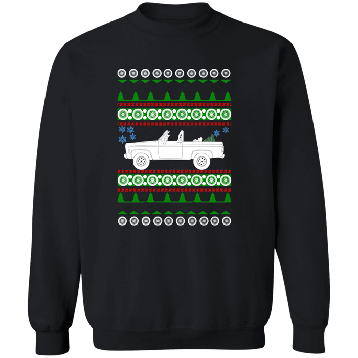 Chevy K5 Blazer Ugly Christmas Sweater Sweatshirt