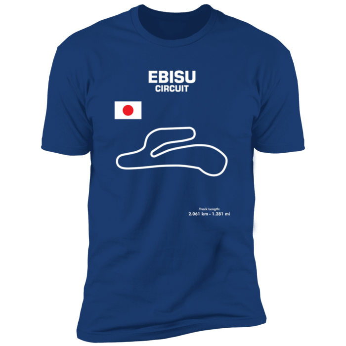 Track Outline Series Ebisu Circuit T-shirt