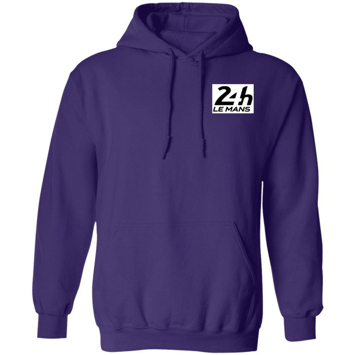 Circuit De La Sarthe 24 Heures Du Mans Track Outline Series Hoodie Front and Rear Print V3