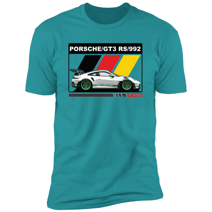 992 GT3 RS 911 Porsche German Flag T-shirt