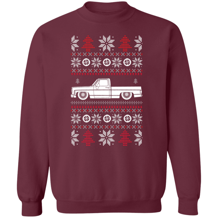 1987 C10 Ugly Christmas Sweater Sweatshirt