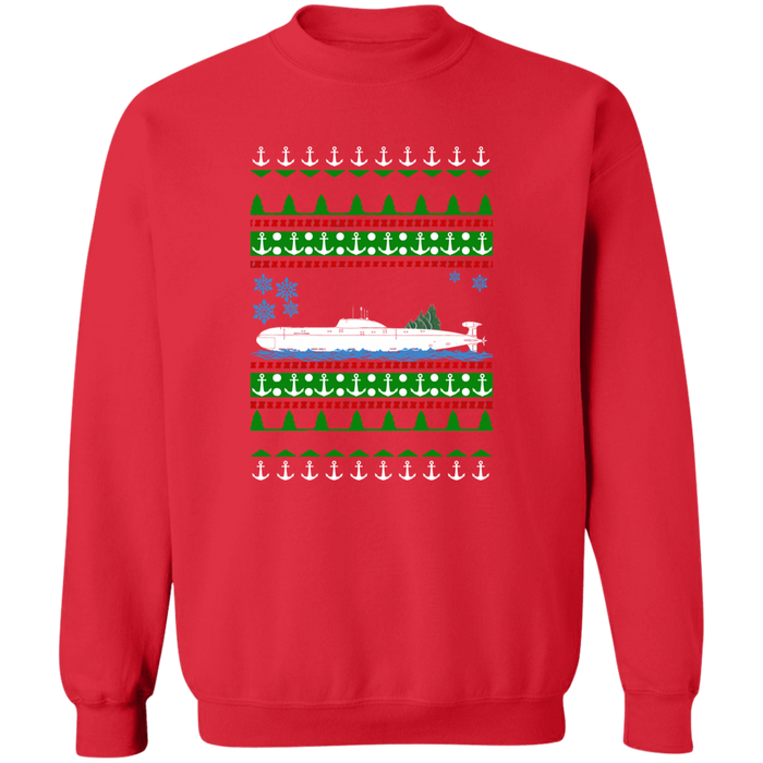 Military Submarine US Navy Ugly Christmas Sweater Sweatshirt