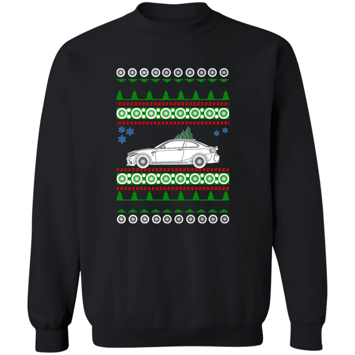 BMW M2 Competition V2 2019 Ugly Christmas Sweater Sweatshirt