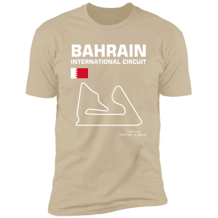 Track Outline Series Bahrain International Circuit T-shirt