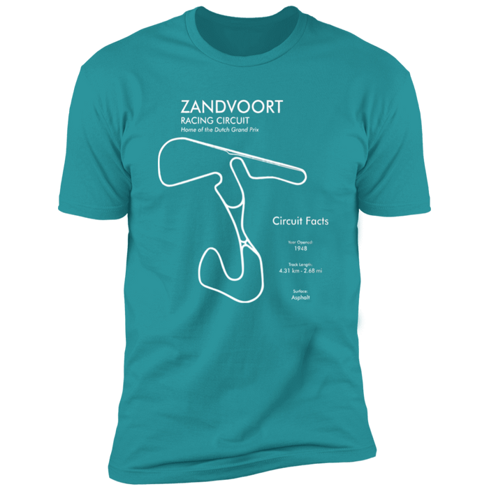 Track Outline Series Zandvoort Circuit T-shirt