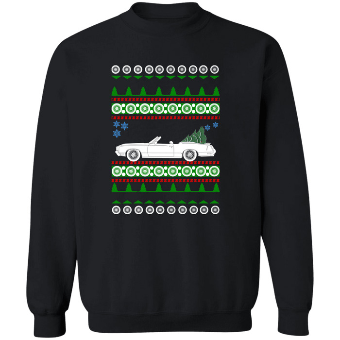 Oldsmobile Hurst Cutlass Convertible 1972 Ugly Christmas Sweater Sweatshirt