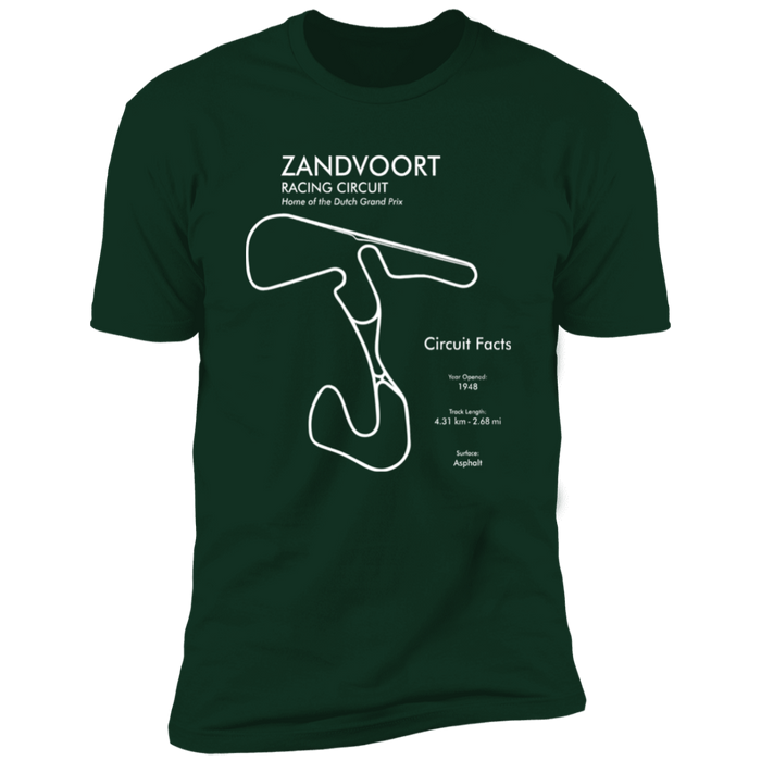 Track Outline Series Zandvoort Circuit T-shirt