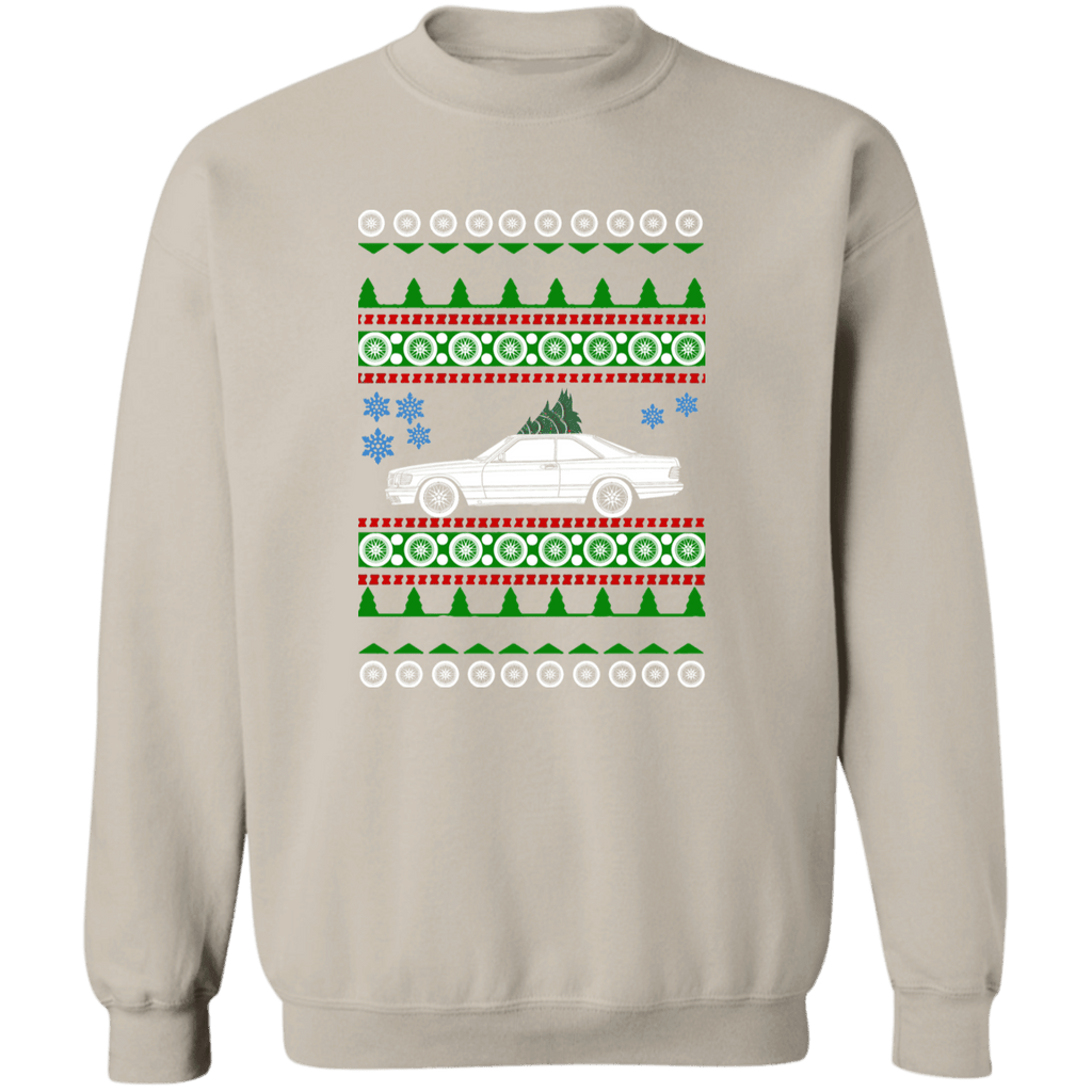 Mercedes 1990 560 SEC AMG Ugly Christmas Sweater Sweatshirt
