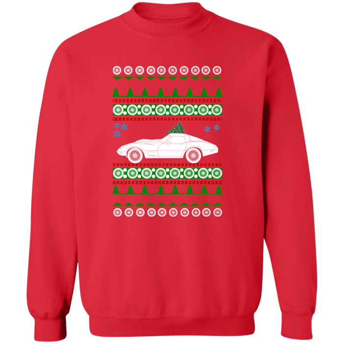 C3 Covette 1978 Ugly Christmas Sweater Sweatshirt