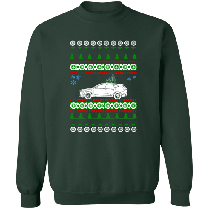 BMW Electric SUV iX Ugly Christmas Sweater Sweatshirt