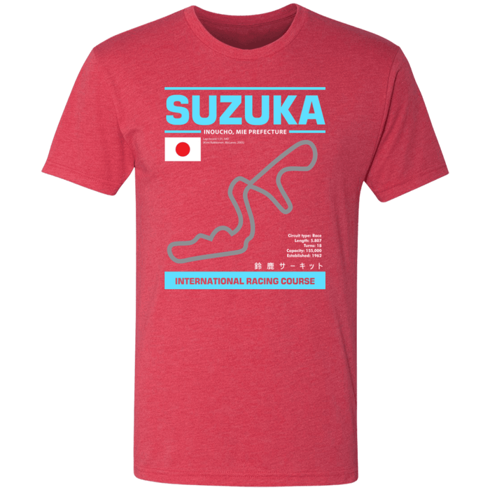 Track Outline Series Suzuka Tri-blend T-shirt