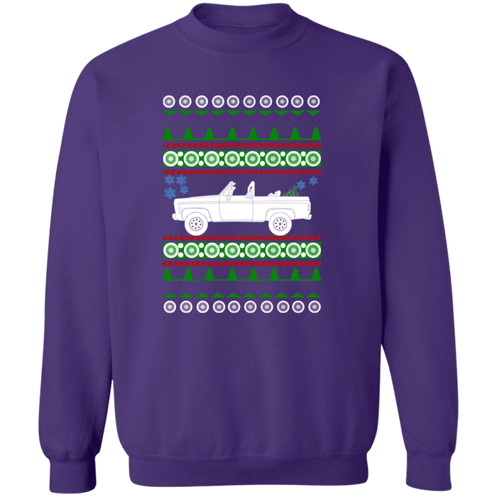 Chevy K5 Blazer Ugly Christmas Sweater Sweatshirt