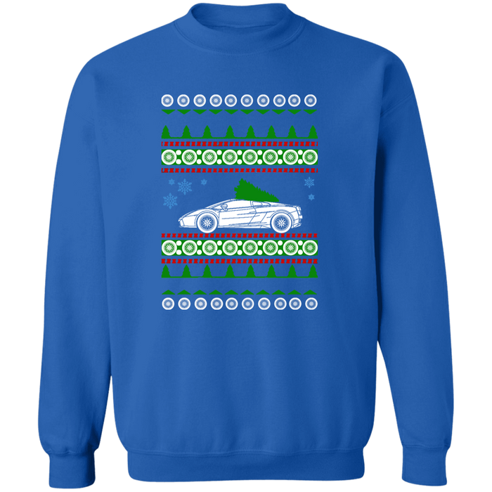 Exotic Car like a Gallardo Ugly Christmas Sweater Sweatshirt