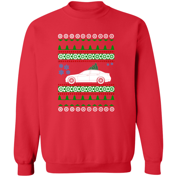 2008 Infiniti G35 Sedan Ugly Christmas Sweater Sweatshirt V1