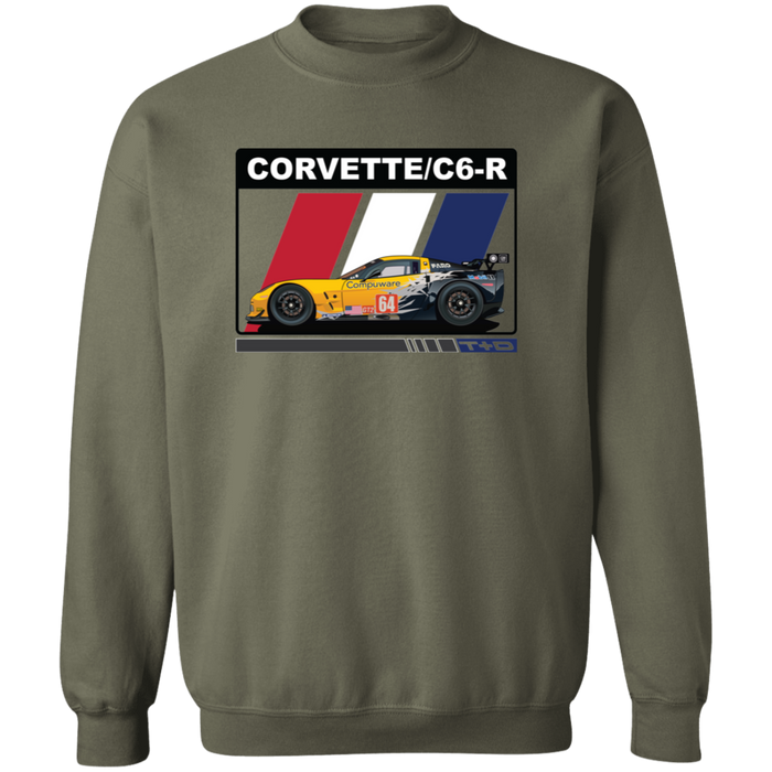 Race Car like a C6-R Sweatshirt