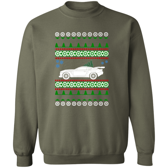 Car like a Mustang GTD Ugly christmas sweater sweatshirt