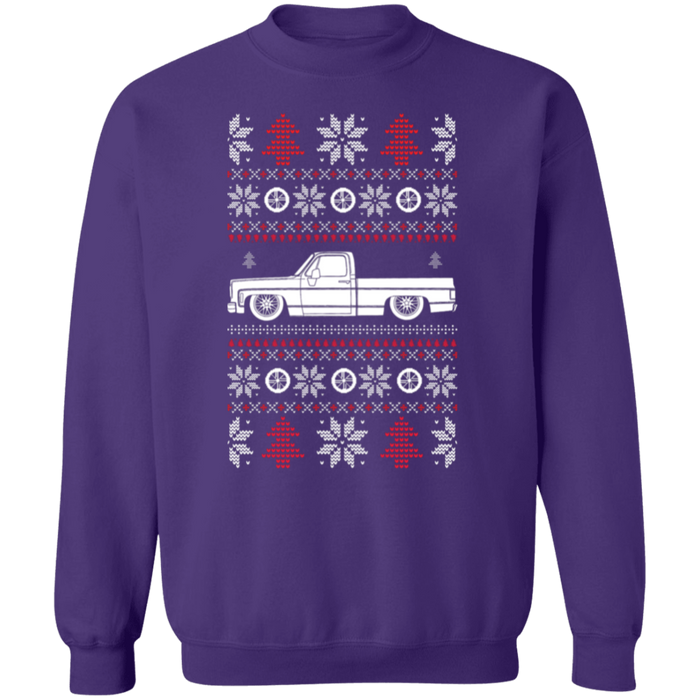 1987 C10 Ugly Christmas Sweater Sweatshirt