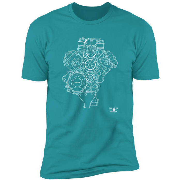 Engine Blueprint Series Ducati Panigale V4 T-shirt