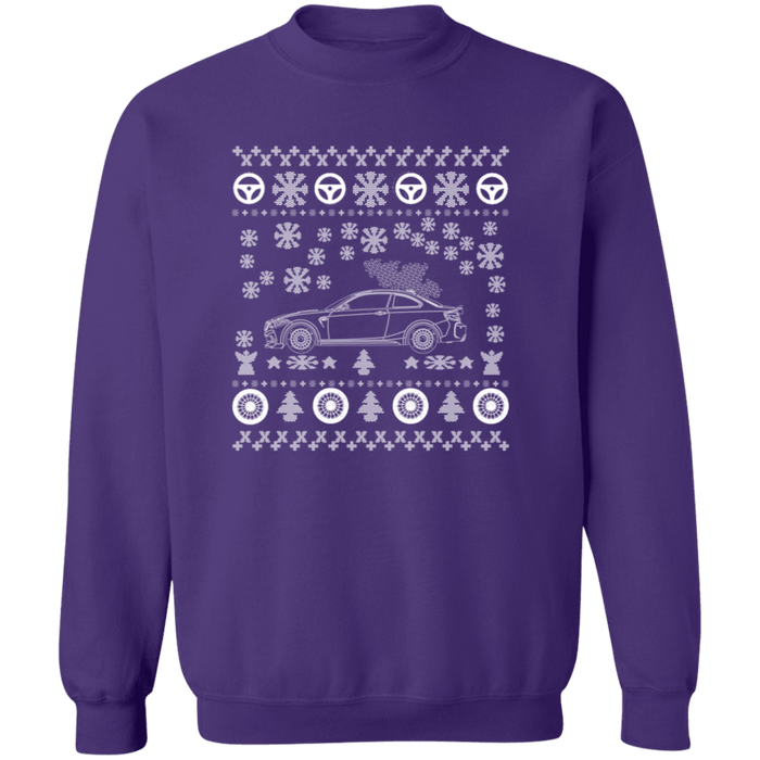 BMW M2 Competition 2019 Ugly Christmas Sweater Sweatshirt