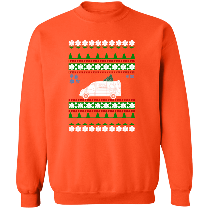 Ambulance EMT DCAA Ugly Christmas Sweater Sweatshirt