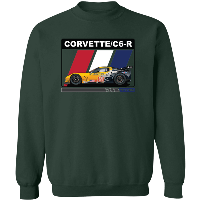 Race Car like a C6-R Sweatshirt