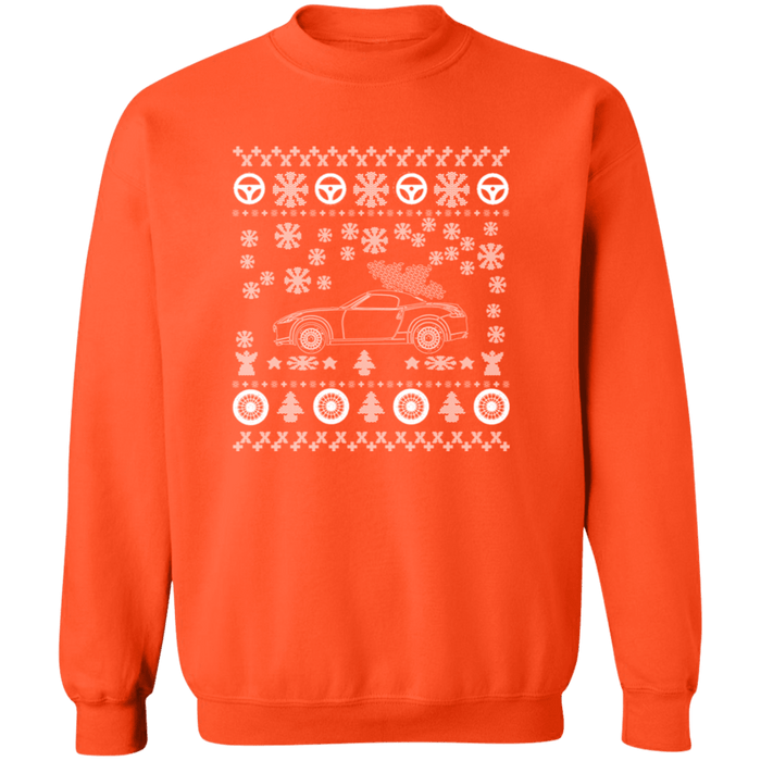 Nissan 370z Ugly Christmas Sweater Sweatshirt V2