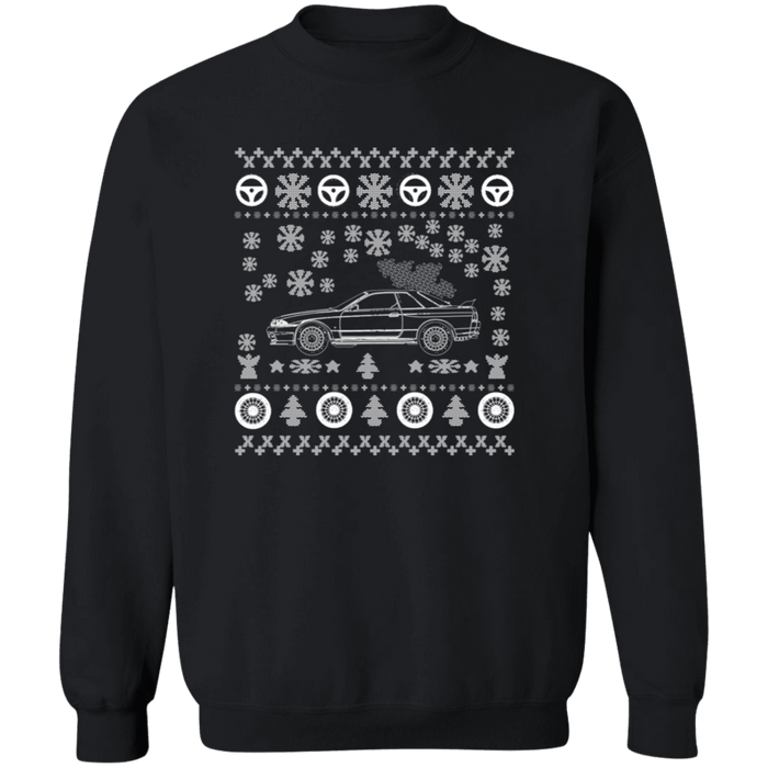 R32 GTR Ugly Christmas Sweater Sweatshirt