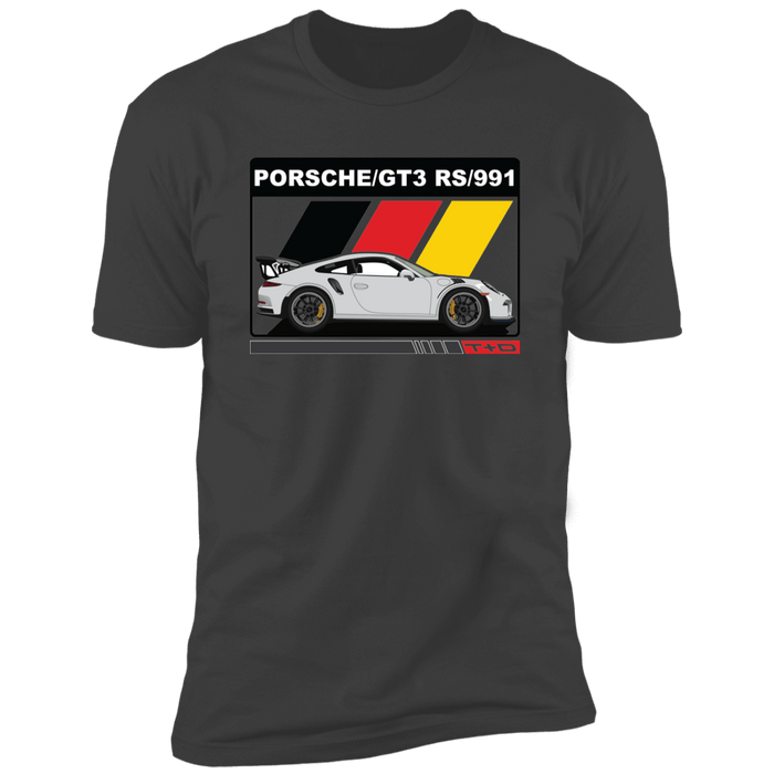 991 GT3 RS German Flag Stripes T-shirt