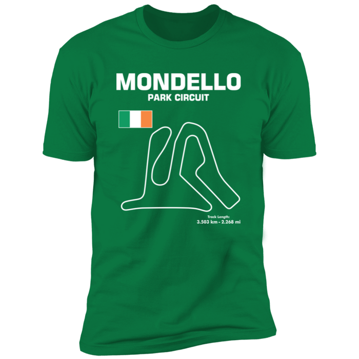 Track Outline Series Mondello Park Circuit t-shirt