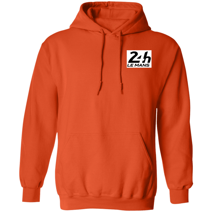 Circuit De La Sarthe 24 Heures Du Mans Track Outline Series Hoodie Front and Rear Print V3