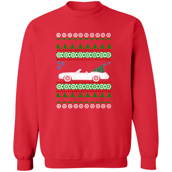 Oldsmobile Hurst Cutlass Convertible 1972 Ugly Christmas Sweater Sweatshirt