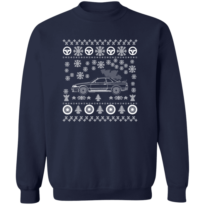 R32 GTR Ugly Christmas Sweater Sweatshirt