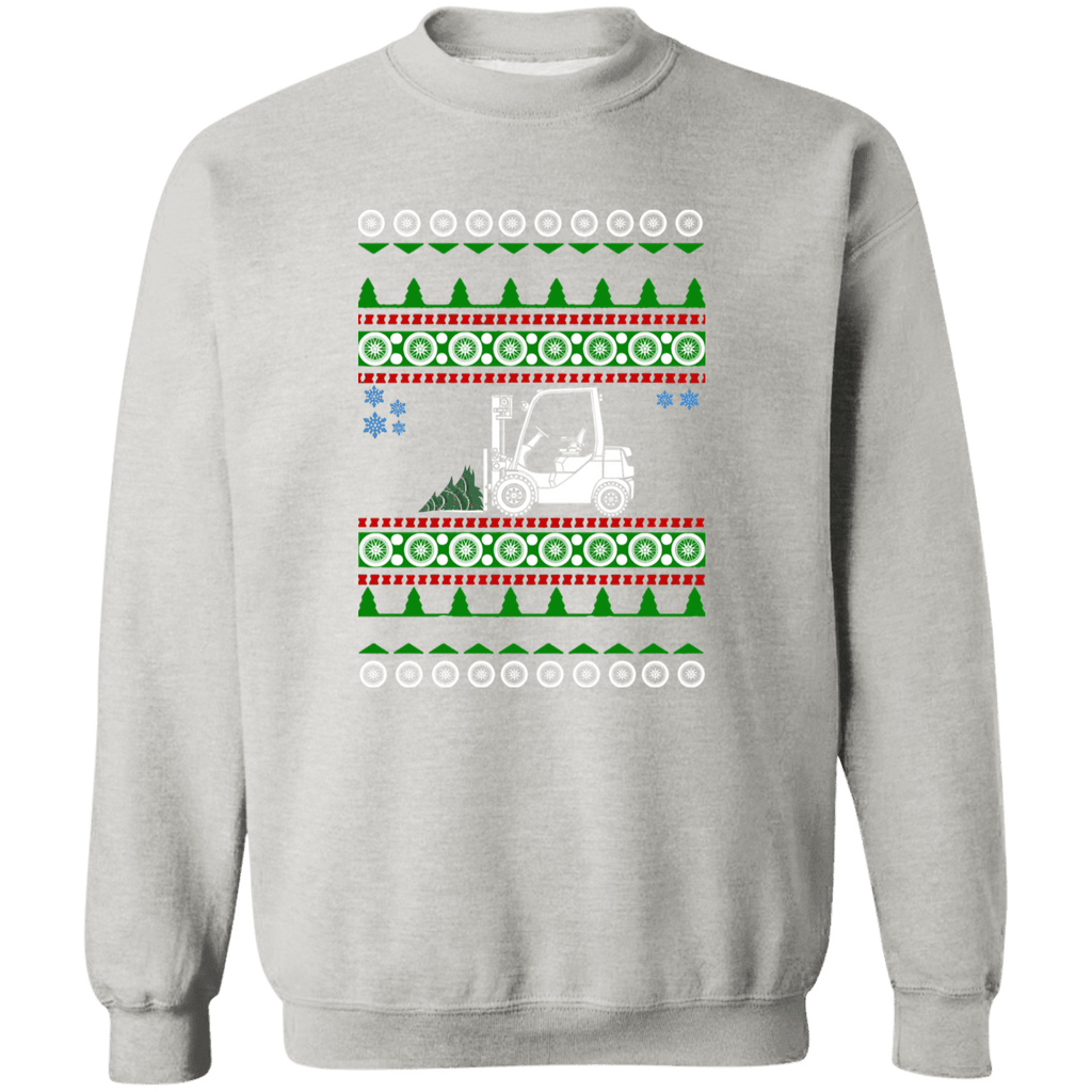 Forklift Driver Operator Ugly Christmas Sweater Sweatshirt