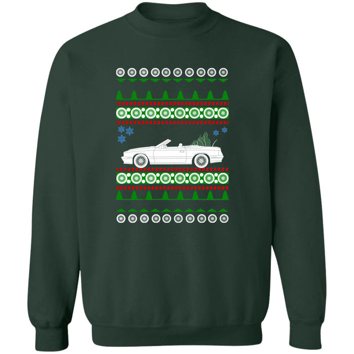 Mercury Capri ASC Mclaren Convertible  Ugly Christmas Sweater Sweatshirt