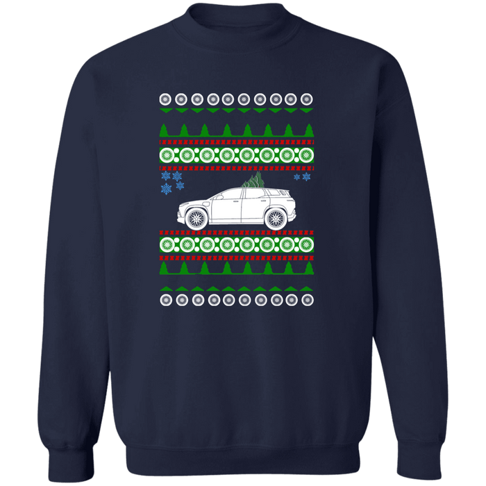 Electric Car SUV Fisker Ocean Ugly Christmas Sweater Sweatshirt