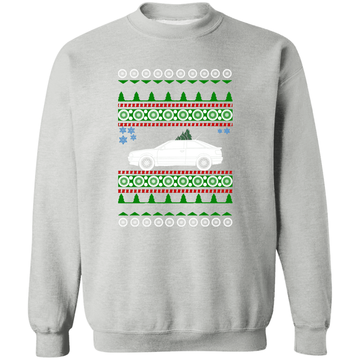 German car like an Audi B4 Coupe Ugly Christmas Sweater Coupe