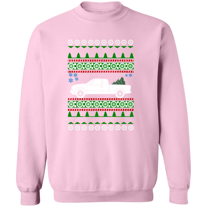 Truck like a 2002 S10 ZR2 Chevy Ugly Christmas Sweater Sweatshirt