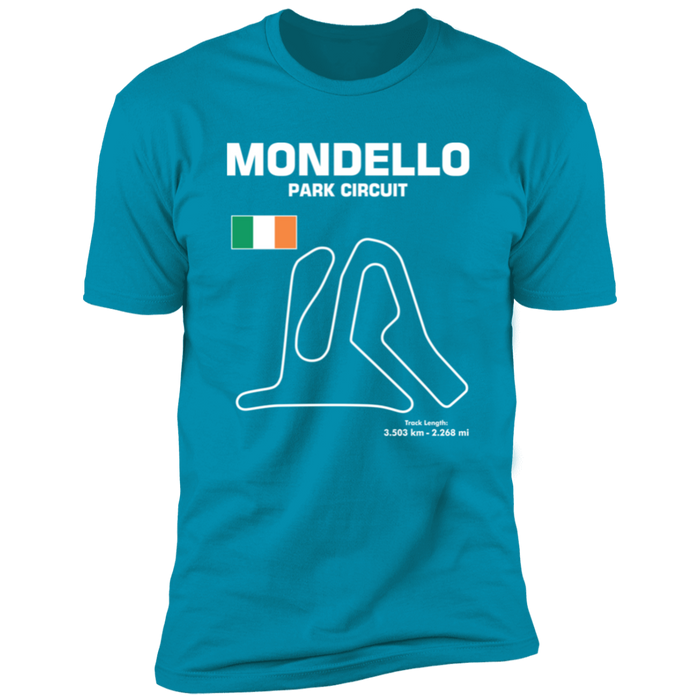 Track Outline Series Mondello Park Circuit t-shirt