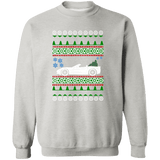 Corvette C6 Convertible Ugly Christmas Sweater Sweatshirt