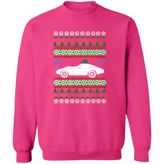 C3 Covette 1978 Ugly Christmas Sweater Sweatshirt