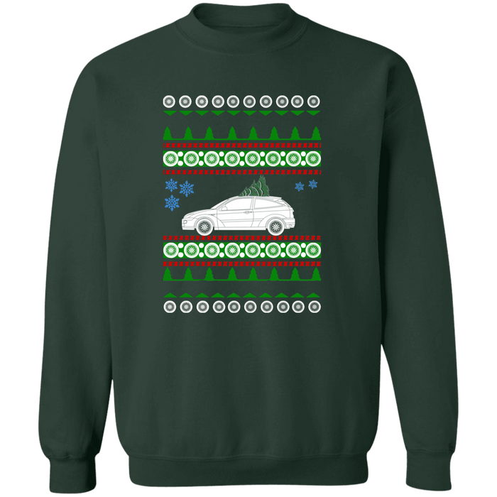 Ford Focus 1st gen 1998 Ugly Christmas Sweater Sweatshirt