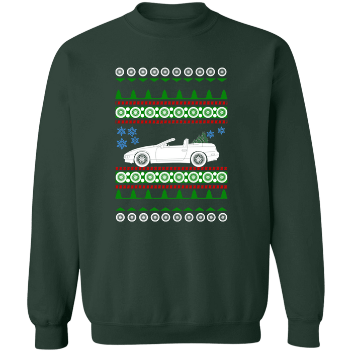 Nissan Z32 300ZX 300Z Convertible Ugly Christmas Sweater Sweatshirt