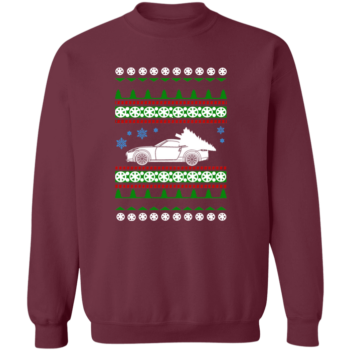 Nissan 350Z ugly christmas sweater sweatshirt