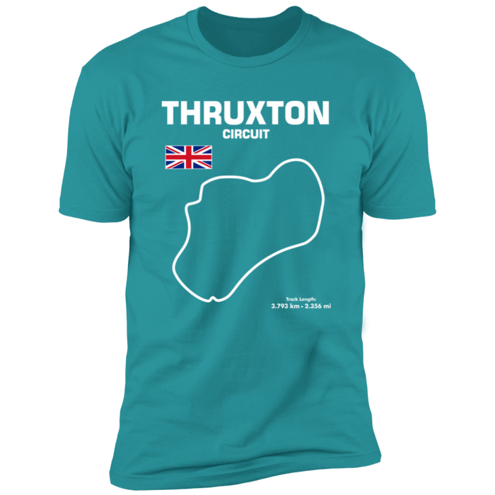 Track Outline Series Thruxton Circuit UK T-shirt