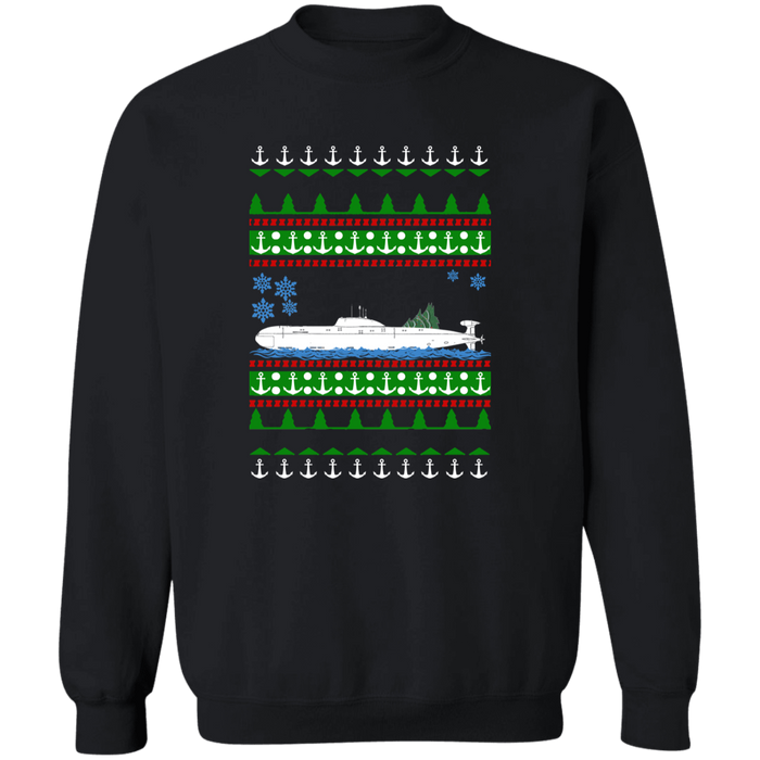 Military Submarine US Navy Ugly Christmas Sweater Sweatshirt