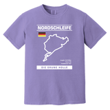 Track Outline Series Nordschleife Nurburgring Comfort Colors T-shirt